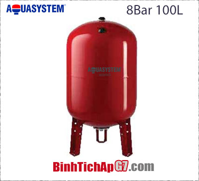 Bình giãn nở Aquasystem 8Bar 100Lít