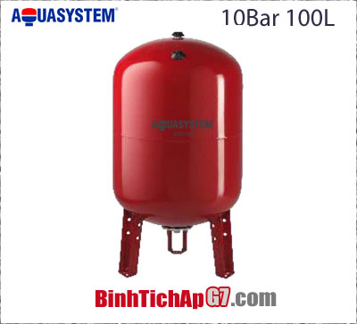 Bình tích áp Aquasystem 10 bar - 100Lít