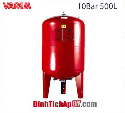 Bình tích áp Varem 10 bar 500L