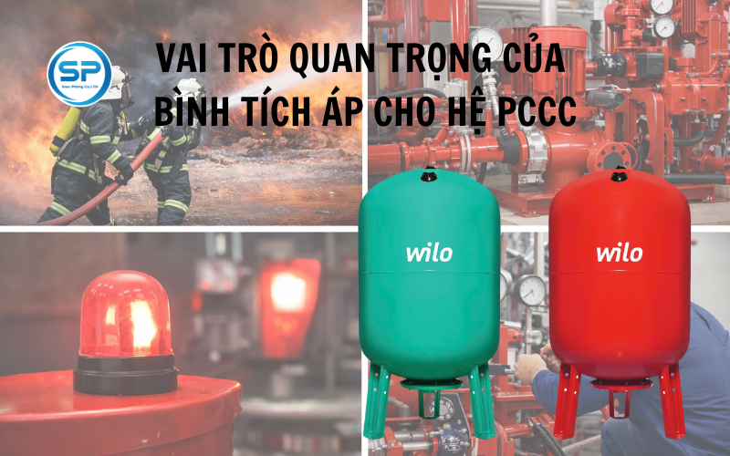 Vai Trò Quan Trọng Của Bình Tích Áp Cho Hệ PCCC Hiện Đại